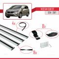 Nissan Quest 2011-2017 Arası ile Uyumlu BASIC Model Ara Atkı Tavan Barı Gri 4 Adet