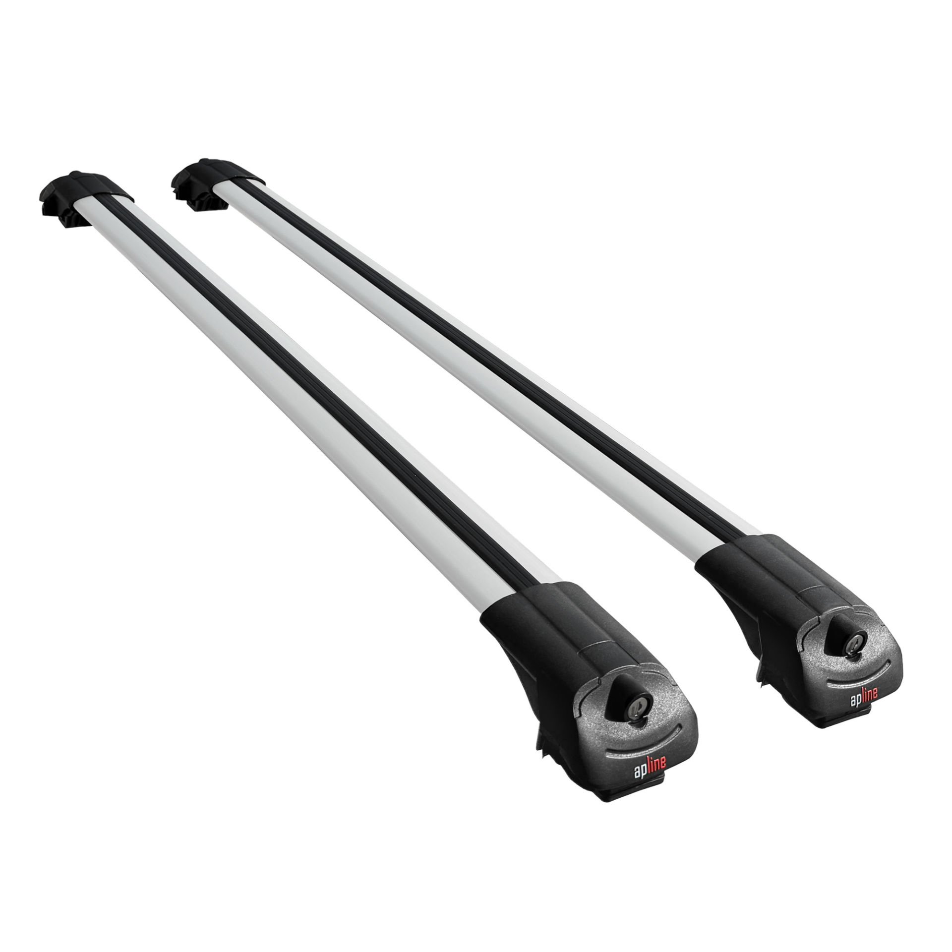 Toyota Land Cruiser Prado (J150) 2010-2023 Arası ile Uyumlu ACE-1 Ara Atkı Tavan Barı Gri 2 Adet