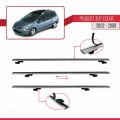 Peugeot 307 SW 2002-2008 Arası ile Uyumlu BASIC Model Ara Atkı Tavan Barı Gri 2 Adet