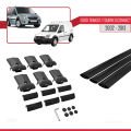 Ford Transit/Tourneo Connect 2002-2013 Arası ile Uyumlu FLY Model Ara Atkı Tavan Barı Siyah 3 Adet
