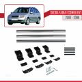 Skoda Fabia (6Y) Combi 2000-2006 Arası ile Uyumlu BASIC Model Ara Atkı Tavan Barı Gri 2 Adet