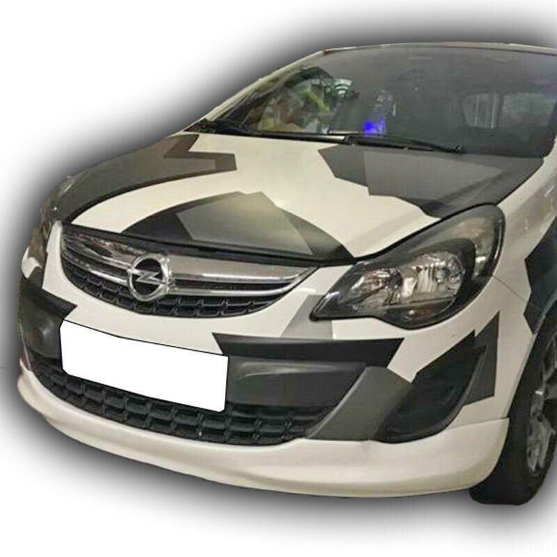 Opel Corsa D Makyajlı Kasa Uyumlu Yedek Parça Ön Tampon Eki Boyalı