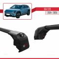 Kia EV3 2024-2025 Arası ile Uyumlu ACE-2 Ara Atkı Tavan Barı Siyah 2 Adet