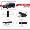 GMC Jimmy 1995-2005 Arası ile Uyumlu BASIC Model Ara Atkı Tavan Barı Siyah 4 Adet