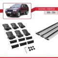 Vauxhall Frontera 2 1999-2004 Arası ile Uyumlu FLY Model Ara Atkı Tavan Barı Gri 3 Adet