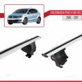 Volkswagen Polo 5 (6R) 2010-2017 Arası ile Uyumlu ACE-4 Ara Atkı Tavan Barı Gri 2 Adet
