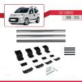 Fiat Fiorino 3 2008 ve Sonrası ile Uyumlu BASIC Model Ara Atkı Tavan Barı Gri 2 Adet