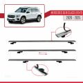Mercedes GLB Class (X247) 2020 ve Sonrası ile Uyumlu BASIC Model Ara Atkı Tavan Barı Gri 2 Adet
