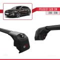 Peugeot 508 SW 2010-2018 Arası ile Uyumlu ACE-2 Ara Atkı Tavan Barı Siyah 2 Adet