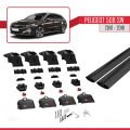 Peugeot 508 SW 2010-2018 Arası ile Uyumlu ACE-2 Ara Atkı Tavan Barı Siyah 2 Adet