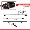 Renault Megane 3 ST 2009-2015 Arası ile Uyumlu BASIC Model Ara Atkı Tavan Barı Gri 3 Adet