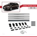 Renault Megane 3 ST 2009-2015 Arası ile Uyumlu BASIC Model Ara Atkı Tavan Barı Gri 3 Adet