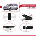 Chevrolet Venture 1997-2004 Arası ile Uyumlu BASIC Model Ara Atkı Tavan Barı Siyah 4 Adet
