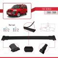 Fiat Doblo 2000-2009 Arası ile Uyumlu FLY Model Ara Atkı Tavan Barı Siyah 3 Adet