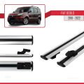 Fiat Doblo 2 2010-2022 Arası ile Uyumlu BASIC Model Ara Atkı Tavan Barı Gri 2 Adet