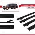 Chevrolet Tahoe 1995-2000 Arası ile Uyumlu BASIC Model Ara Atkı Tavan Barı Siyah 4 Adet