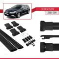 Citroen C5 II Tourer 2008-2018 Arası ile Uyumlu FLY Model Ara Atkı Tavan Barı Siyah 2 Adet