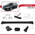 Citroen C5 II Tourer 2008-2018 Arası ile Uyumlu FLY Model Ara Atkı Tavan Barı Siyah 2 Adet