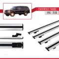 Chevrolet Tahoe 1995-2000 Arası ile Uyumlu BASIC Model Ara Atkı Tavan Barı Gri 4 Adet