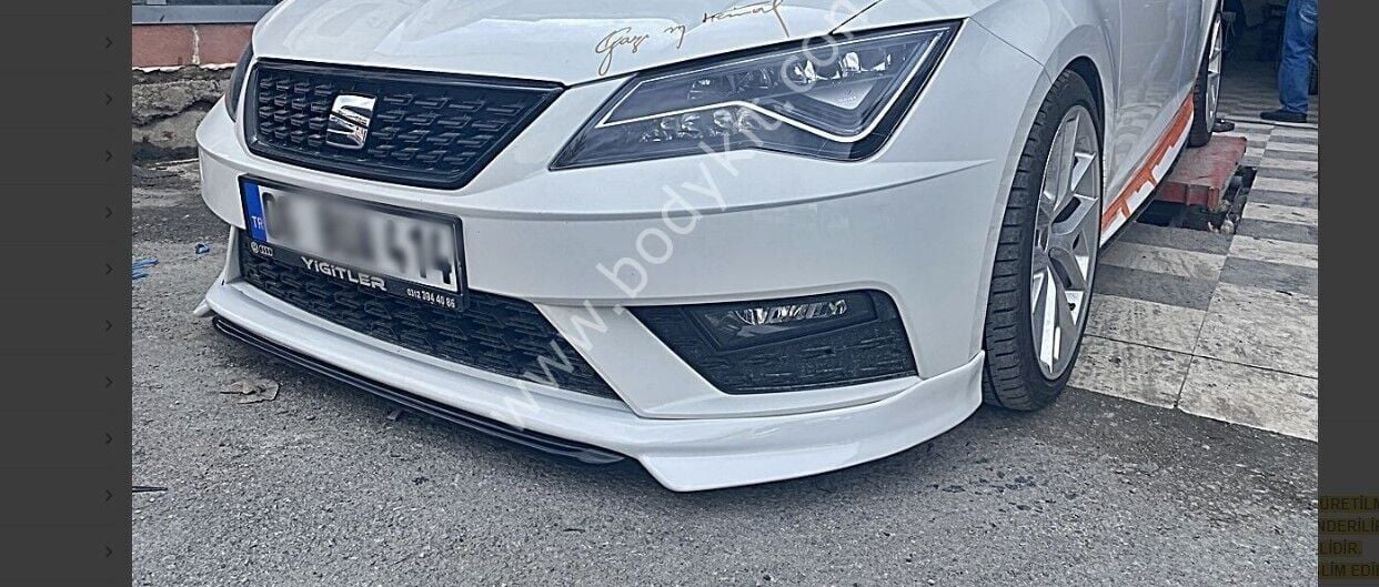 Seat Leon 3.5 xcellence Uyumlu Yedek Parça Ön Tampon Eki
