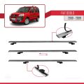 Fiat Doblo 2000-2009 Arası ile Uyumlu BASIC Model Ara Atkı Tavan Barı Gri 2 Adet