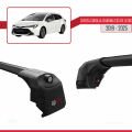 Toyota Corolla Touring/Estate (E210) 2019 ve Sonrası ile Uyumlu ACE-2 Ara Atkı Tavan Barı Siyah 2 Adet
