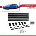 Seat Exeo (3R9) ST 2009-2013 Arası ile Uyumlu BASIC Model Ara Atkı Tavan Barı Siyah 3 Adet