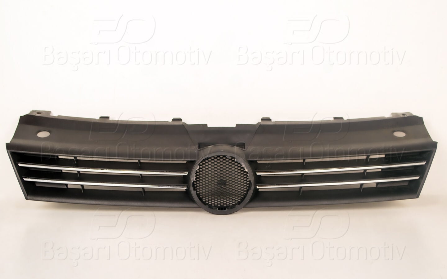 Volkswagen Polo 2010-2014 Ön Panjur Siyah Çift Kromlu