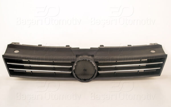 Volkswagen Polo 2010-2014 Ön Panjur Siyah Çift Kromlu