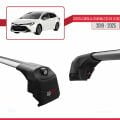 Toyota Corolla Touring/Estate (E210) 2019 ve Sonrası ile Uyumlu ACE-2 Ara Atkı Tavan Barı Gri 2 Adet