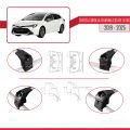 Toyota Corolla Touring/Estate (E210) 2019 ve Sonrası ile Uyumlu ACE-2 Ara Atkı Tavan Barı Gri 2 Adet