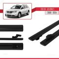 Dodge Journey 2008 ve Sonrası ile Uyumlu BASIC Model Ara Atkı Tavan Barı Siyah 2 Adet