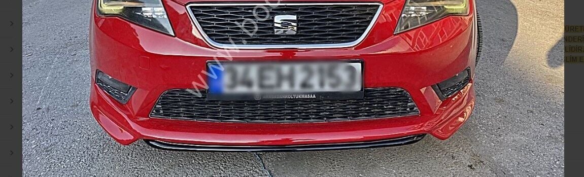 Seat Leon 3 Style Uyumlu Yedek Parça Ön Tampon Eki