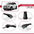 Citroen C3 Aircross (A88) 2018-2024 Arası ile Uyumlu ACE-1 Ara Atkı Tavan Barı Siyah 2 Adet