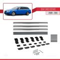 Seat Exeo (3R9) ST 2009-2013 Arası ile Uyumlu BASIC Model Ara Atkı Tavan Barı Gri 3 Adet