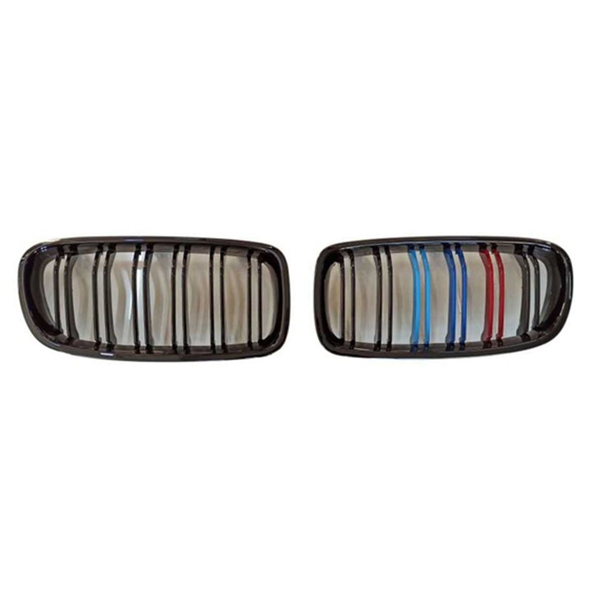 Bmw F30 2012-2018 Uyumlu Yedek Parça M3 Çift Çizgi Böbrek Panjur M Renk