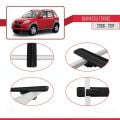 Daihatsu Terios 2 (J200) 2006-2017 Arası ile Uyumlu BASIC Model Ara Atkı Tavan Barı Siyah 2 Adet