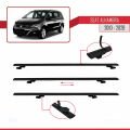 Seat Alhambra 2 (7N) 2010-2020 Arası ile Uyumlu BASIC Model Ara Atkı Tavan Barı Siyah 3 Adet