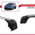 Volkswagen Golf 7 (5G) Variant 2013-2019 Arası ile Uyumlu ACE-2 Ara Atkı Tavan Barı Gri 2 Adet