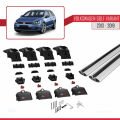 Volkswagen Golf 7 (5G) Variant 2013-2019 Arası ile Uyumlu ACE-2 Ara Atkı Tavan Barı Gri 2 Adet