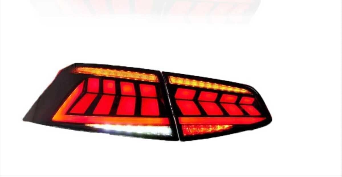 Volkswagen Passat B8 Uyumlu Yedek Parça 2015+ Animasyonlu Led Stop Kırmızı