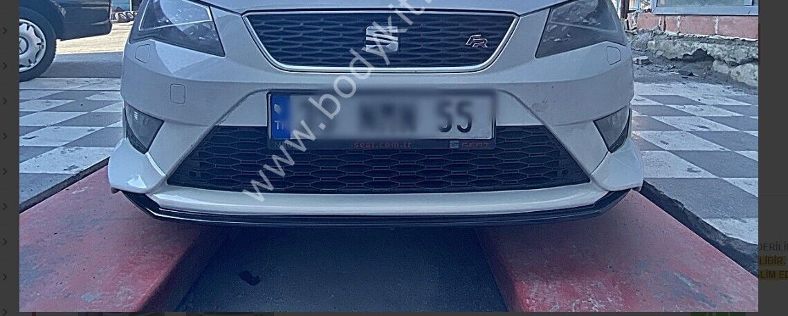 Seat Leon 3 Fr Uyumlu Yedek Parça Ön Tampon Eki- Plastik