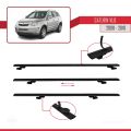 Saturn Vue 2 2008-2010 Arası ile Uyumlu BASIC Model Ara Atkı Tavan Barı Siyah 3 Adet