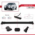 Hyundai Tucson (JM) 2004-2009 Arası ile Uyumlu FLY Model Ara Atkı Tavan Barı Siyah 3 Adet