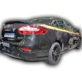 Renault Fluence Uyumlu Yedek Parça  Anatomik Işıklı Spoiler Boyalı