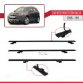 Daewoo Winstorm MaXX 2006-2011 Arası ile Uyumlu BASIC Model Ara Atkı Tavan Barı Siyah 2 Adet