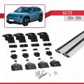 Kia EV3 2024-2025 Arası ile Uyumlu ACE-2 Ara Atkı Tavan Barı Gri 2 Adet
