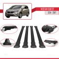 Nissan Quest 2011-2017 Arası ile Uyumlu FLY Model Ara Atkı Tavan Barı Siyah 4 Adet