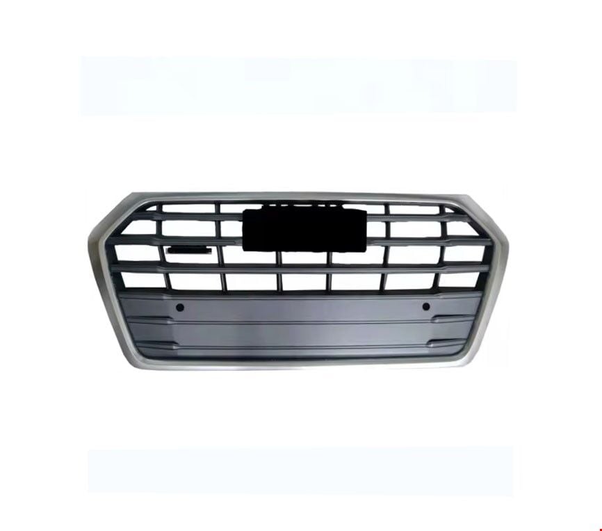 Audi Q5 2018 ve Sonrası Ön Panjur Gri Çerçeveli