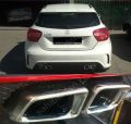 Mercedes Amg W176 Uyumlu Kare Egzoz Ucu